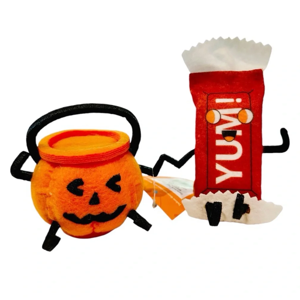 Target Hyde & EEK! Halloween Candy Bowl and Candy Bar Felt Fabric Duo Decoration